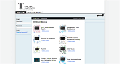 Desktop Screenshot of books.taxinstitute.com.au